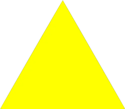  Yellow Triangle Icon Yellow Triangle Icon Png Triangle Shape Png