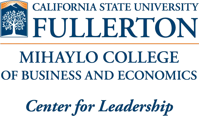  Center For Leadership Leadership Scholars Meet The Executives California State Fullerton Png Leadership Logo