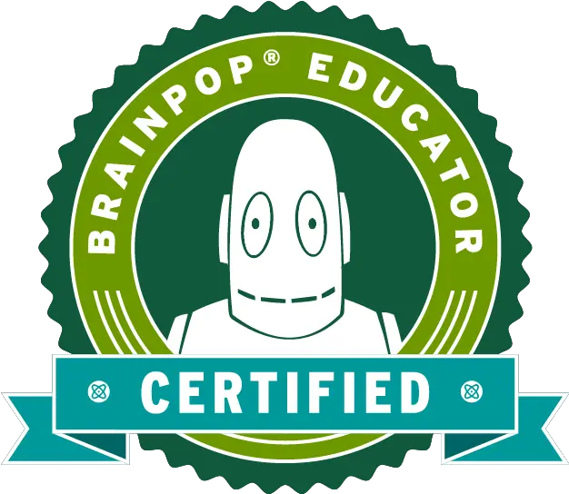  Digital Learning In Middleton 2016 Brainpop Certified Educator Badge Png Brain Pop Icon