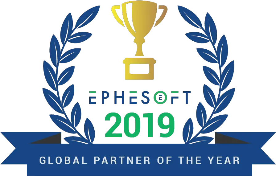  Ephesoft Announces 2019 Partner Awards Laurel Wreath Png Trophy Transparent Background