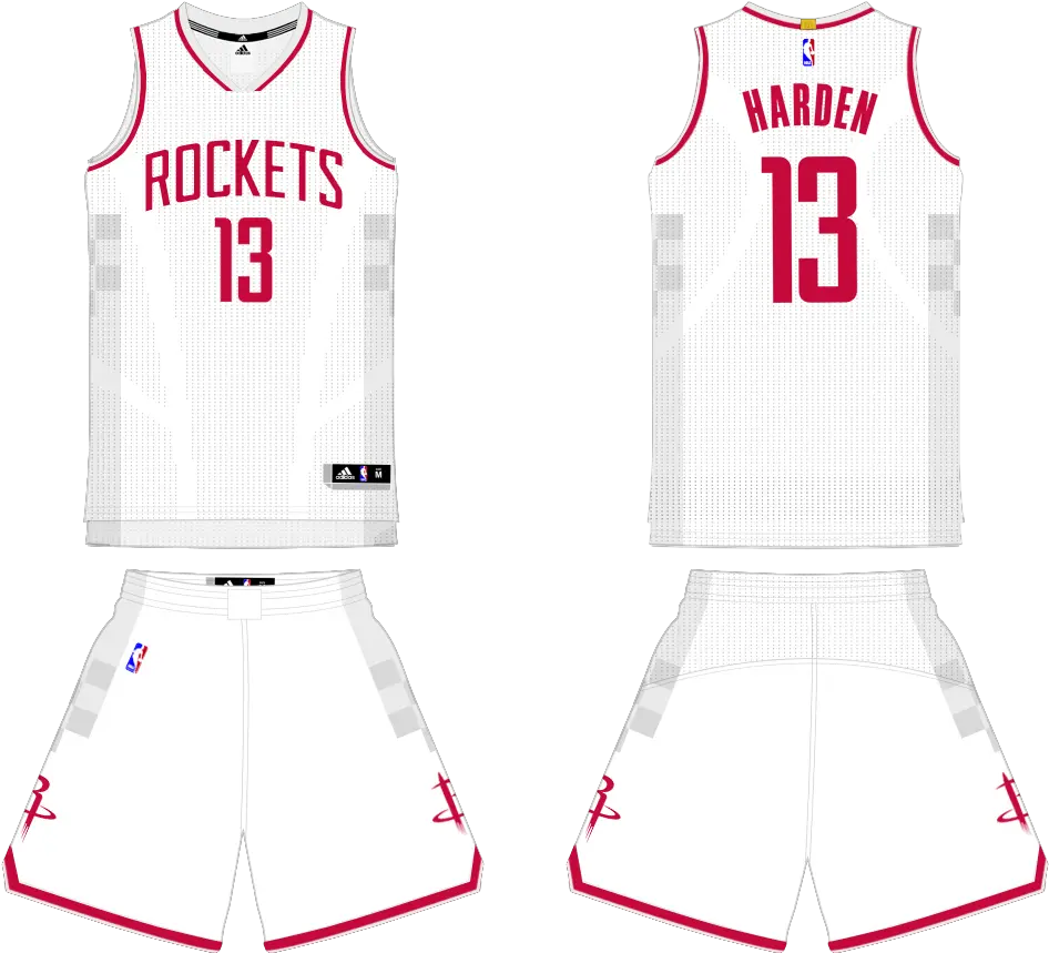  Houston Rockets Jersey Redesign Concepts Chris Creameru0027s James Harden White Jersey Png Houston Rockets Logo Png