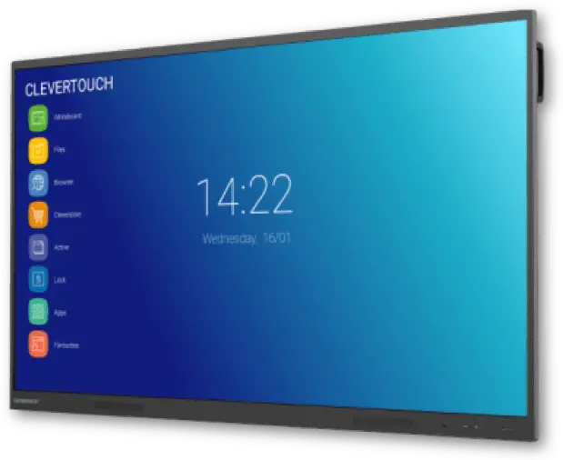  Clevertouch Technologies Interactive Screens Smart Clevertouch Impact Plus Png Smart Board Icon