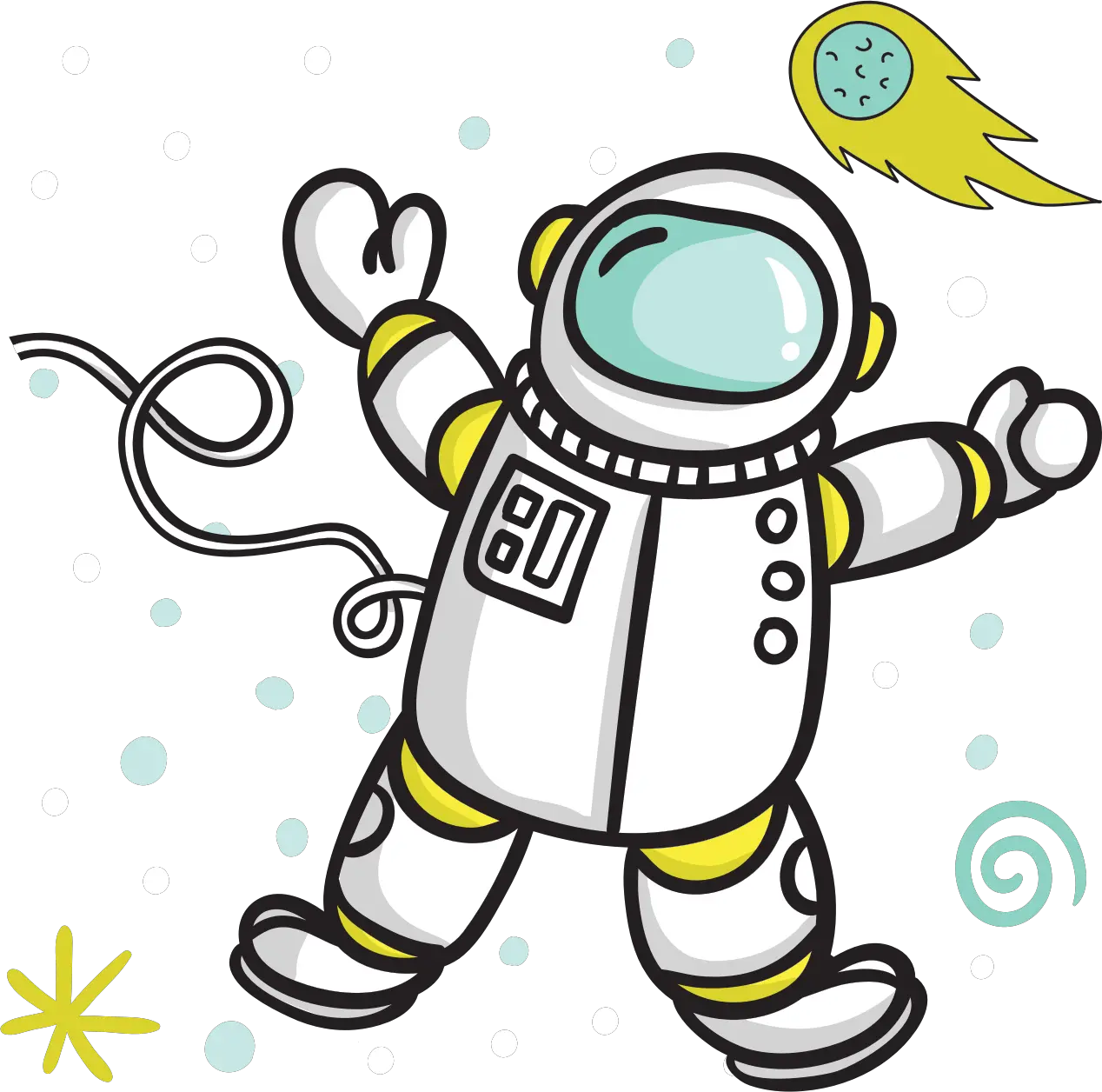  Astronaut In Space Free Svg Astronaut Clipart Transparent Background Png Astronaut Png