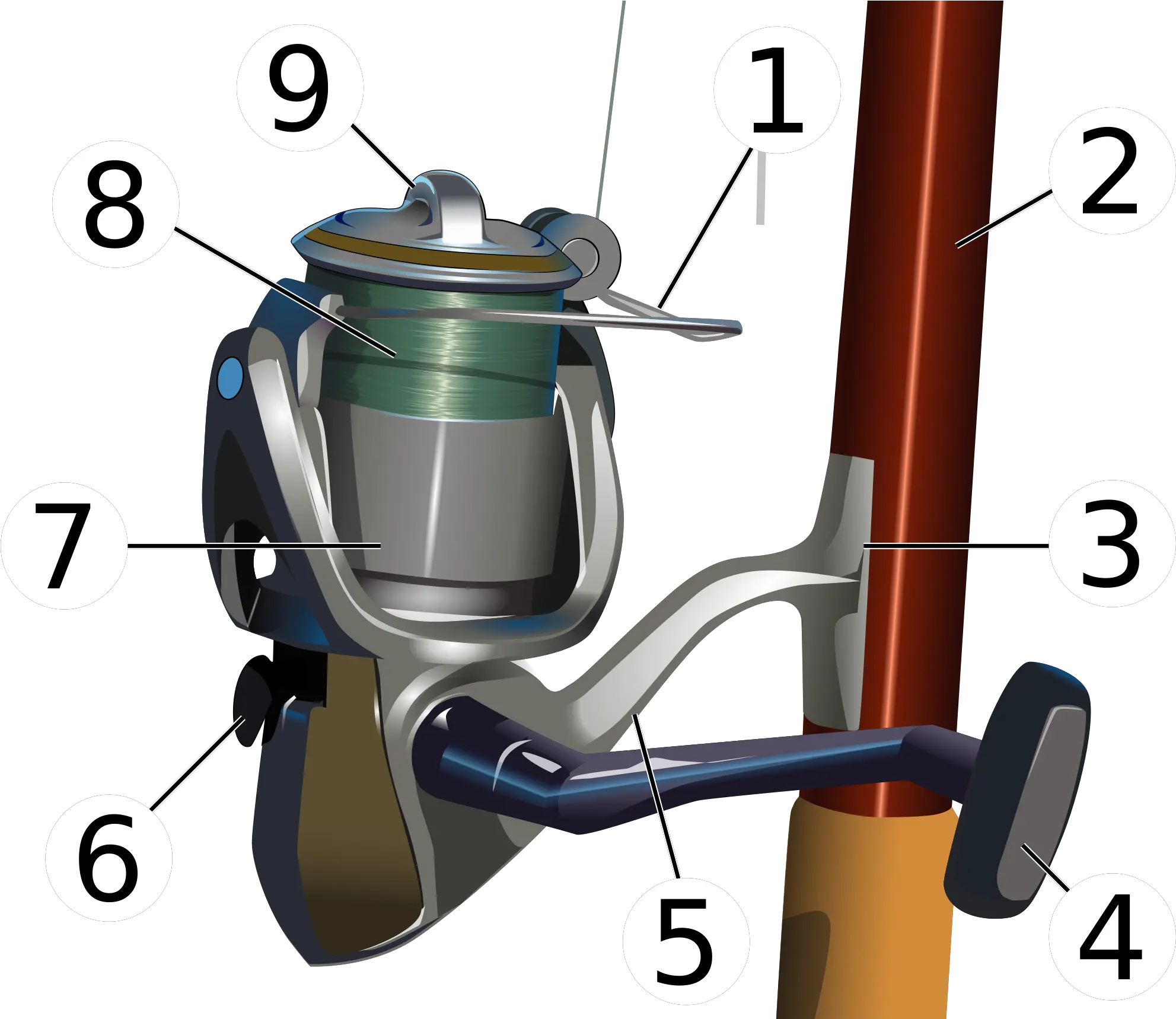  Download Compared To The Fishing Rod Reel Can Be Broken Mulinello Canna Da Pesca Png Fishing Rod Png