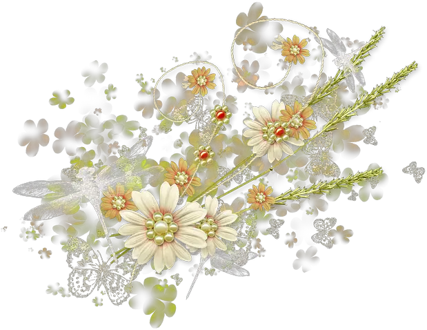  Download Hd Spring Summer Flowers Clipart Transparent Flower Translucent Background Png Summer Transparent Background