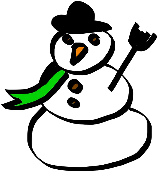  Free Photo Winter Green Cartoon Scarf Snowman Snow White Snow Png Snowman Icon Free