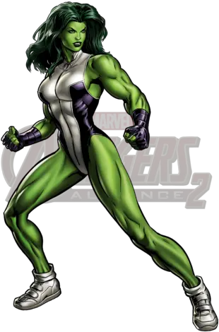  She Hulk Marvel Avengers Alliance 2 Wikia Fandom Marvel Classic She Hulk Png Hulk Icon