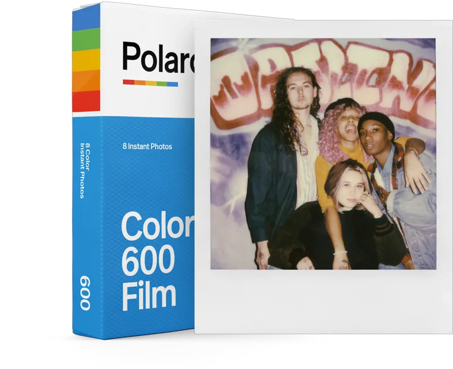  Color 600 Film Polaroid 600 Film Png Polaroid Picture Transparent