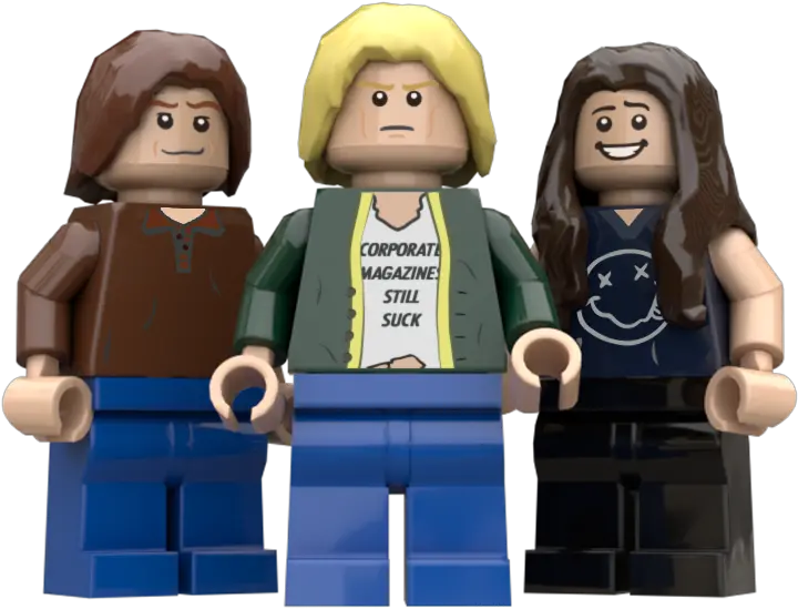  Nirvana Ac Dc Lego Figure Png Nirvana Png