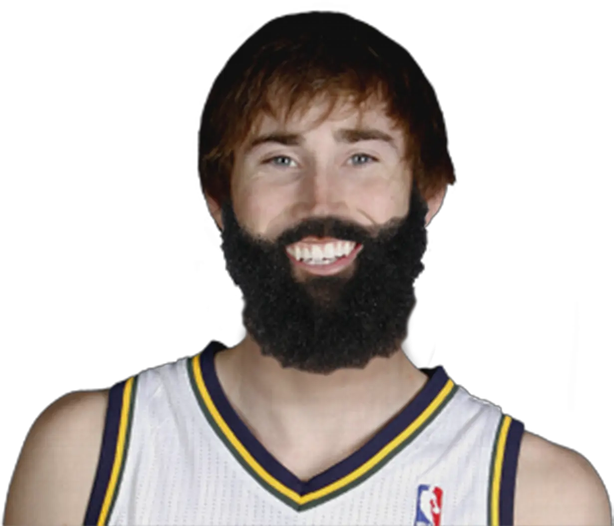  Tracking The Growth Of Gordon Haywardu0027s Beard Salt City Hoops Gordon Hayward Jazz Png James Harden Png