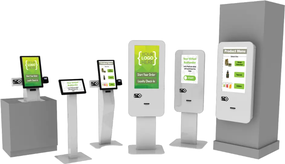  Cannabis Dispensary Self Service Kiosks Approach By Frank Electronics Png Cannabis Logo