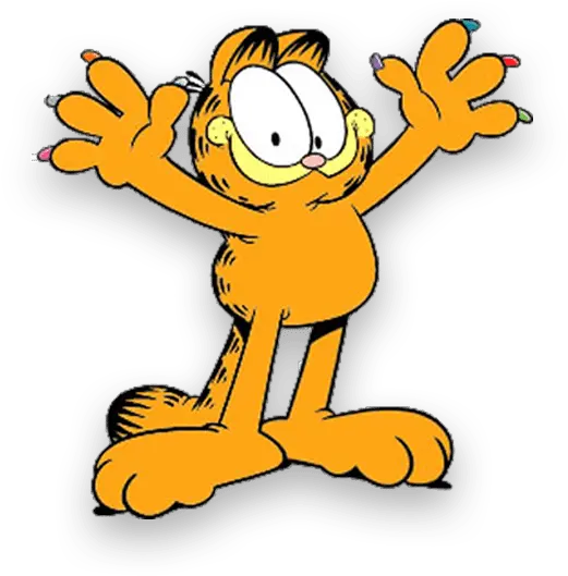  Garfield Soft Claws Claw Png Garfield Png