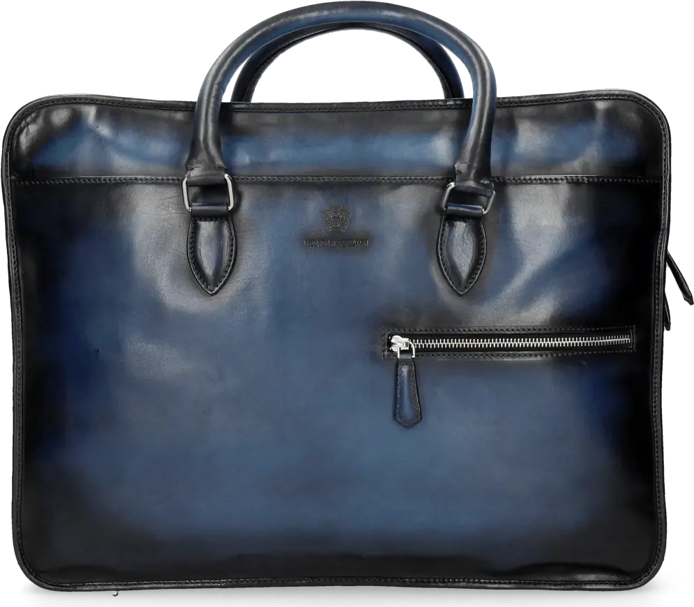  Leather Briefcases Toronto Vegas Bluette Shade Navy Melvin Sorrento Document Leather Briefcase Png Shade Png