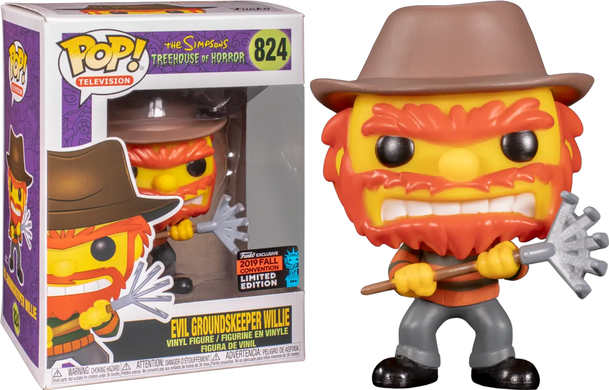  Evil Groundskeeper Willie As Freddy Krueger Funko Pop Freddy Krueger Png Freddy Krueger Png