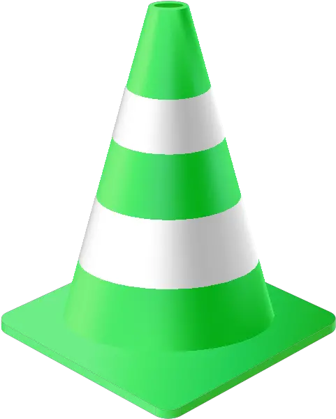  Light Green Traffic Cone Vector Data For Free Svgvector Turquoise Traffic Cone Png Traffic Light Vector Icon