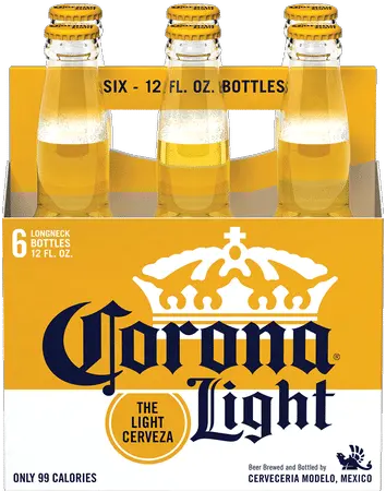  Corona Light 6pk 12oz Corona Light Beer Png Corona Bottle Png