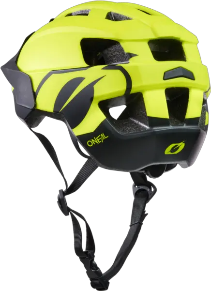  Ou0027neal Flare Youth Helmet Icon V22 Neon Yellowblack One Size Bicycle Helmet Png Ppe Icon