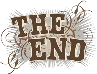  The End Transparent Png Sign Calligraphy End Png