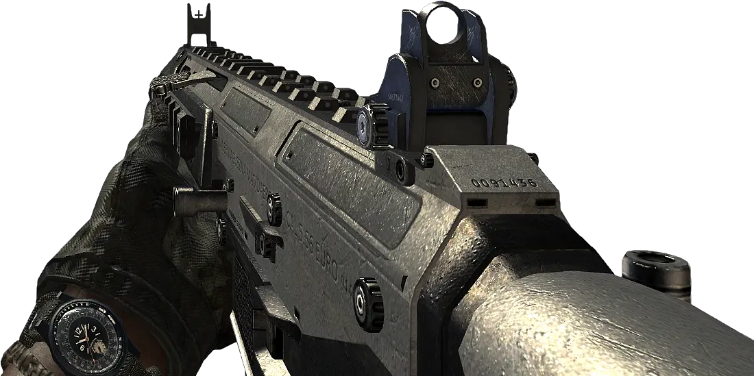  Reminder Blue Tiger Camo Mw2 Png Ak 47 Transparent Background