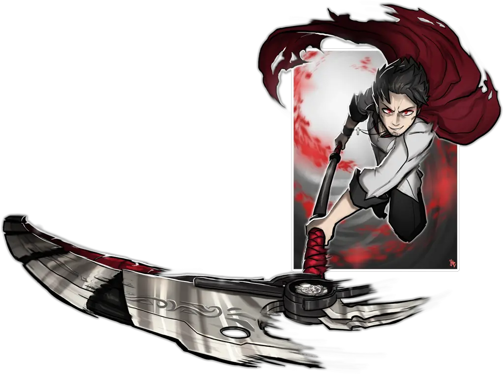  Qrow Branwen Rwby Action Shot By Henlp Fur Affinity Qrow Branwen Fan Art Png Rwby Png