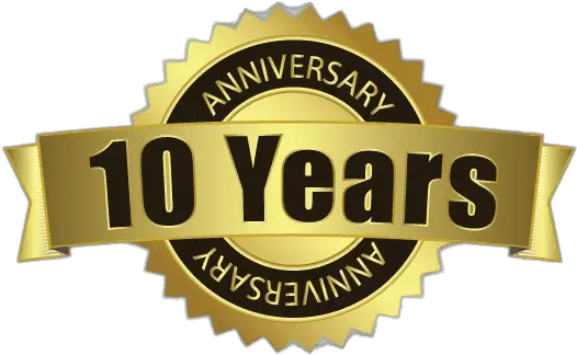  Years Anniversary Badge Transparent Png Gearbest Anniversary Png