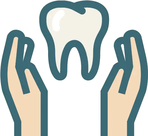  Dental Care Health Dentist Dentistry Hands Tooth Png Icon