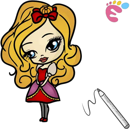  How To Draw A Little Girl Drawing Easy To Do Everything Png Drawing Icon