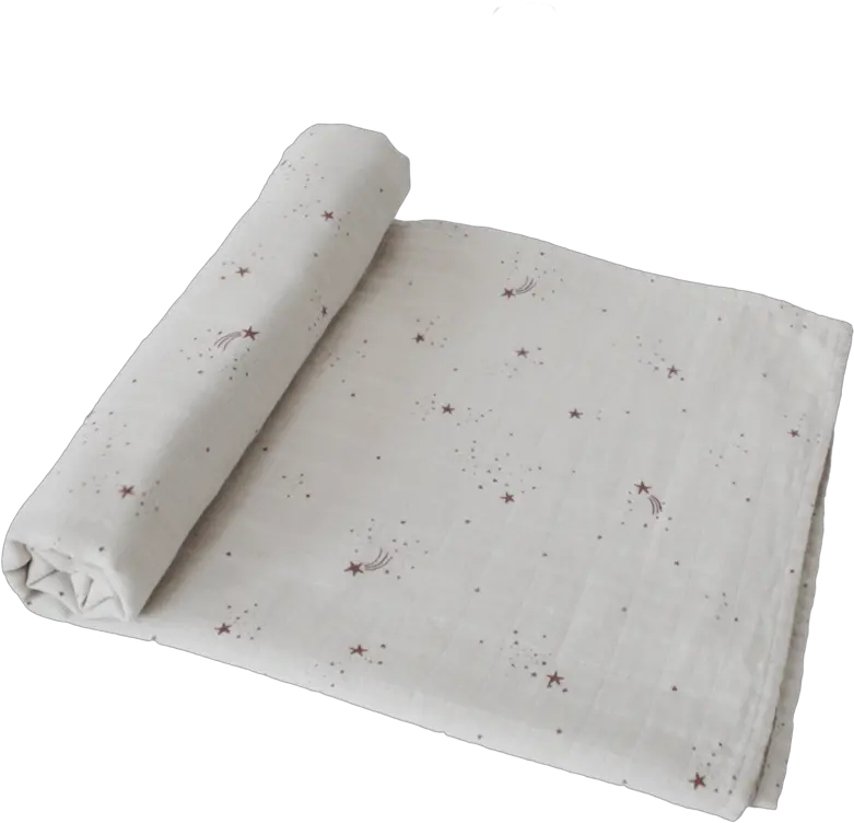  Muslin Swaddle Blanket Organic Cotton Mushie Swaddle Falling Star Png Falling Stars Png