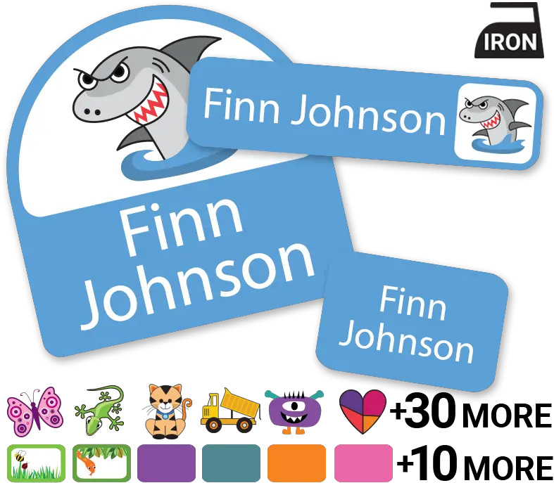  School Uniform Labels Clothing Iron Language Png Finn Icon