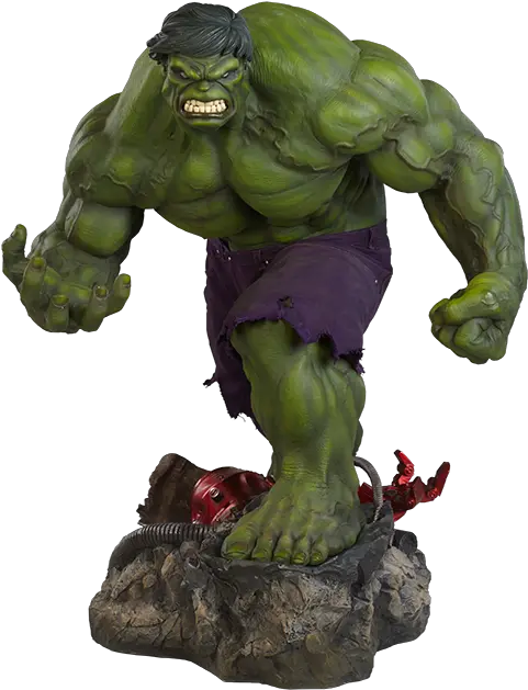  Marvel The Incredible Hulk Premium Formattm Figure By Side Sideshow Hulk Premium Format Png Incredible Hulk Logo