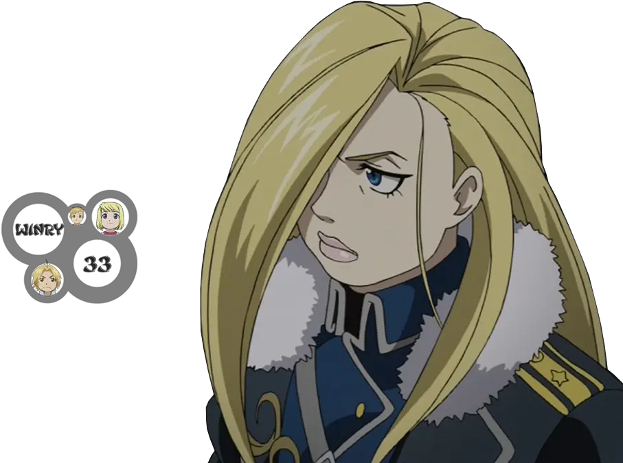  Download Full Metal Alchemist Images Fullmetal Alchemist Brotherhood Olivier Armstrong Png Edward Elric Png