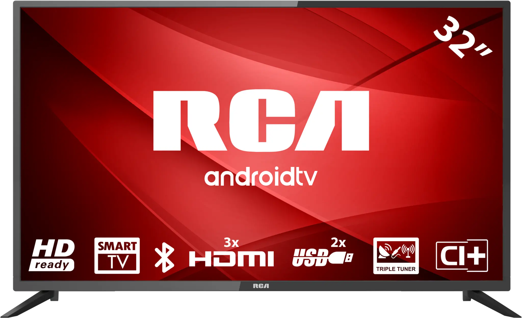  Rca Rs32h2 Eu 32 Inch Hdready Android Smart Led Tv Rcacom Rca Smart Tv Png Smart Tv Png