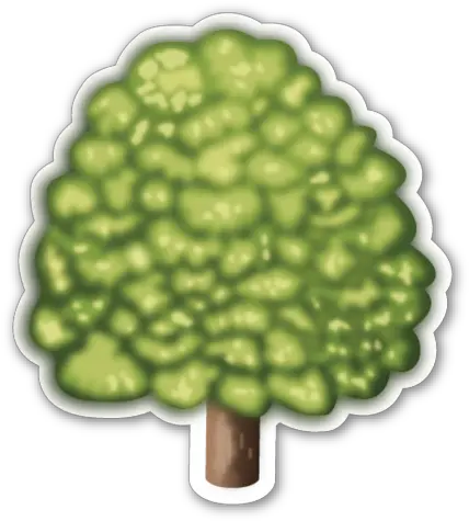  Deciduous Tree Imagenes De Arboles De Emogis Png Leaf Emoji Png