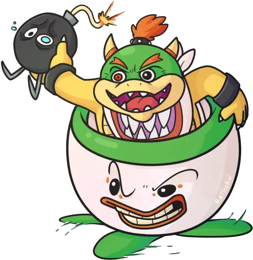  Bowser Jr By Greatdeadsnake Fictional Character Png Bowser Jr Png