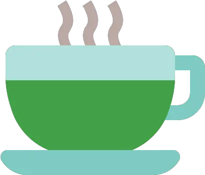  Green Tea Icon In Color Style Png Cup Of