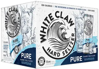  White Claw Hard Seltzer Pure White Claw Pure Hard Seltzer Png White Claw Logo Png