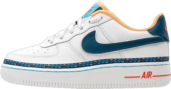  Nike Air Force 1 Swoosh Chain Pack White Nike Force 1 Swoosh Png Nike Check Png