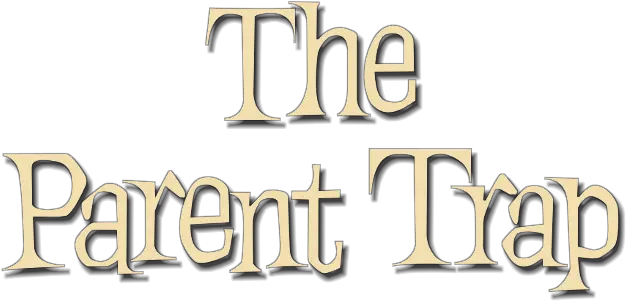  Download The Parent Trap 1961 Movie Parent Trap Movie Logo Png Trap Png