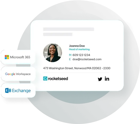  Business Email Signature Software Rocketseed Email Signature Png Gmail Desktop Icon Software