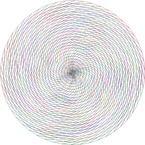  Vortex Line Art Prismatic No Background Free Svg Circle Png Line Background Png