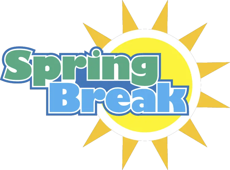  Spring Break Spring Break Clipart Kids Png Break Png