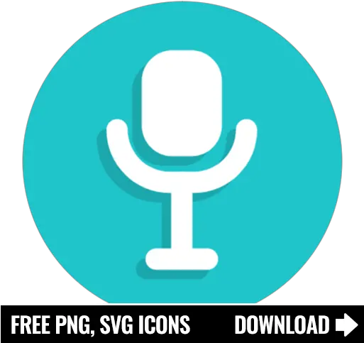  Free Voice Recording Icon Symbol Download In Png Svg Format Icon Processing Png Drop The Mic Icon