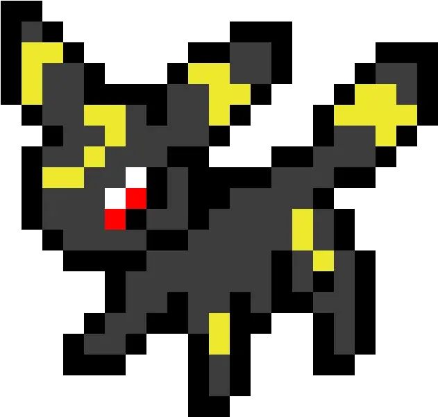  Umbreon Pokemon Pixel Art Umbreon Png Umbreon Transparent