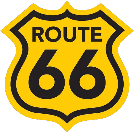  Printed Vinyl Route 66 Us Vertical Png Route 66 Logos