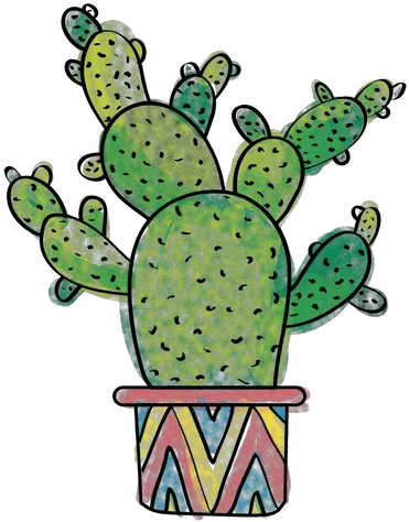  Hand Drawn Watercolor Multiple Cactus 737200 Png Images Watercolor Transparent Cactus Png Triforce Transparent Background