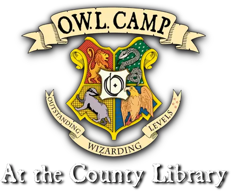  2017 Owl Camp Hogwarts School Of Witchcraft And Wizardry Png Ollivanders Logo