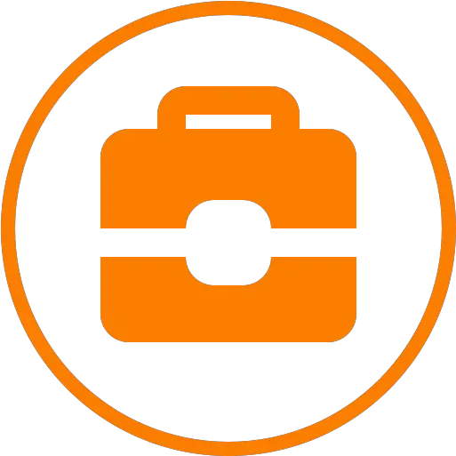  Experience Orange Circle Design Work Horizontal Png Experience Icon Png