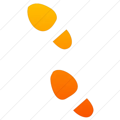  Simple Orange Gradient Classica Foot Dot Png Next Steps Icon