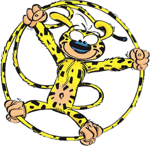  Marsupilami Rueda De Carro Png Transparente Stickpng Marsupilami Png Carro Png