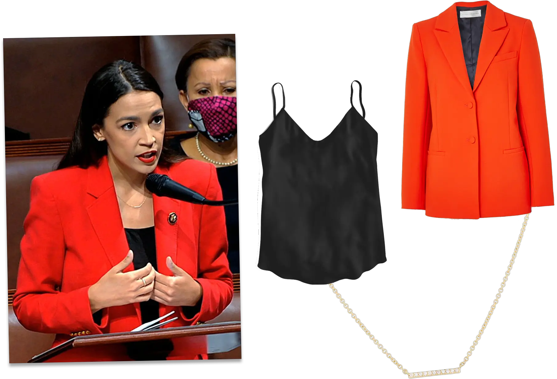  9 Outfits Inspired By Alexandria Ocasio Cortez Vanity Fair Aoc Vanity Fair Outfit Png Style Icon Fashion House